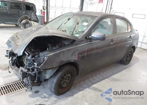 2010 Hyundai Accent Gls z USA, uszkodzony, nr VIN KMHCN4AC1AU467738